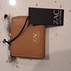 NWT Zac Posen leather wallet